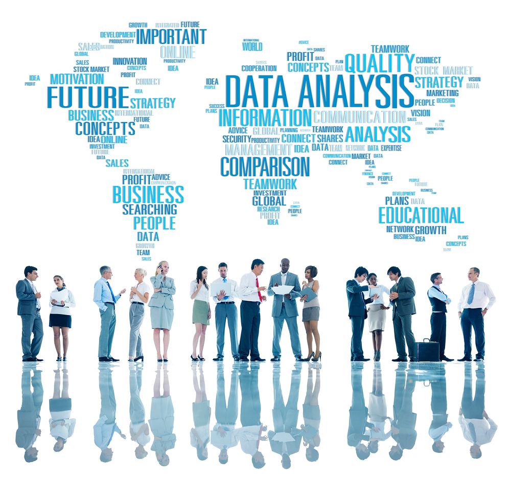 Data Analysis Analytics Comparison Information Networking Concept