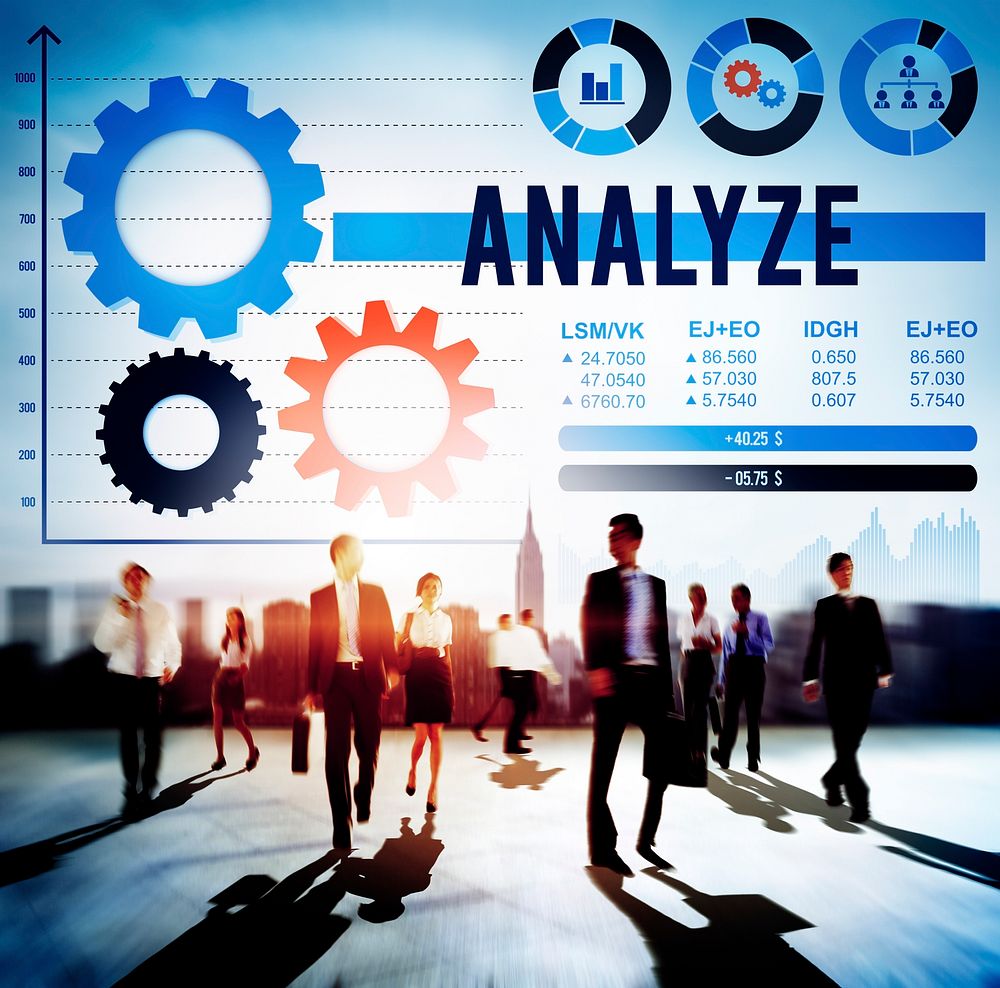 Anslyze Analysis Data Information Planning Concept