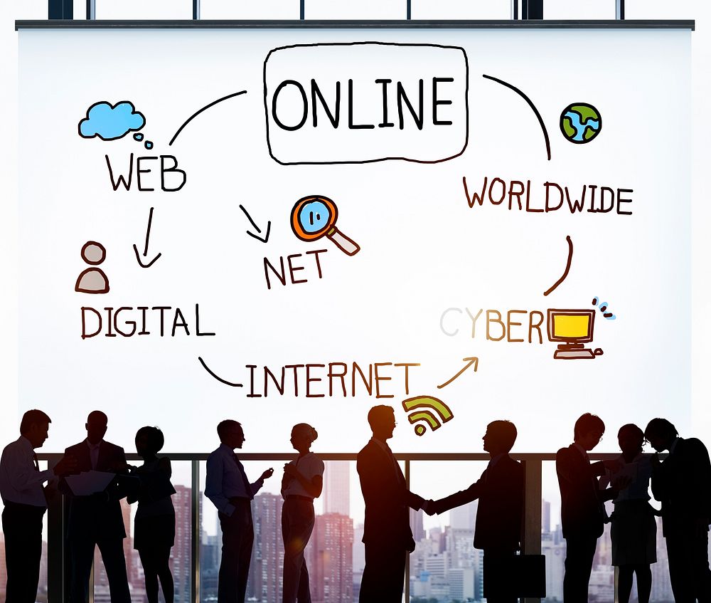 Online Internet Social Networking Concept