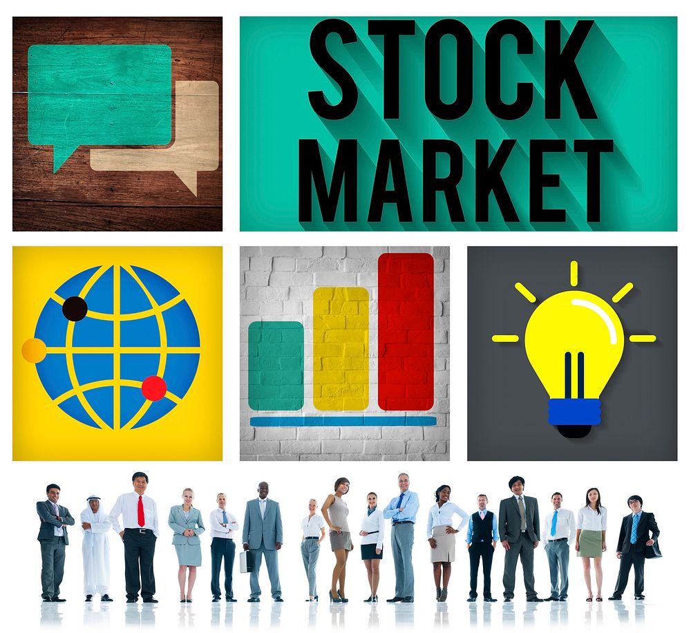 Stock Market Risk Shareholder Finance Concept