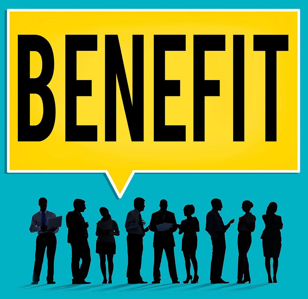 Benefit Charity Income Profit Value Wages Welfare Concept