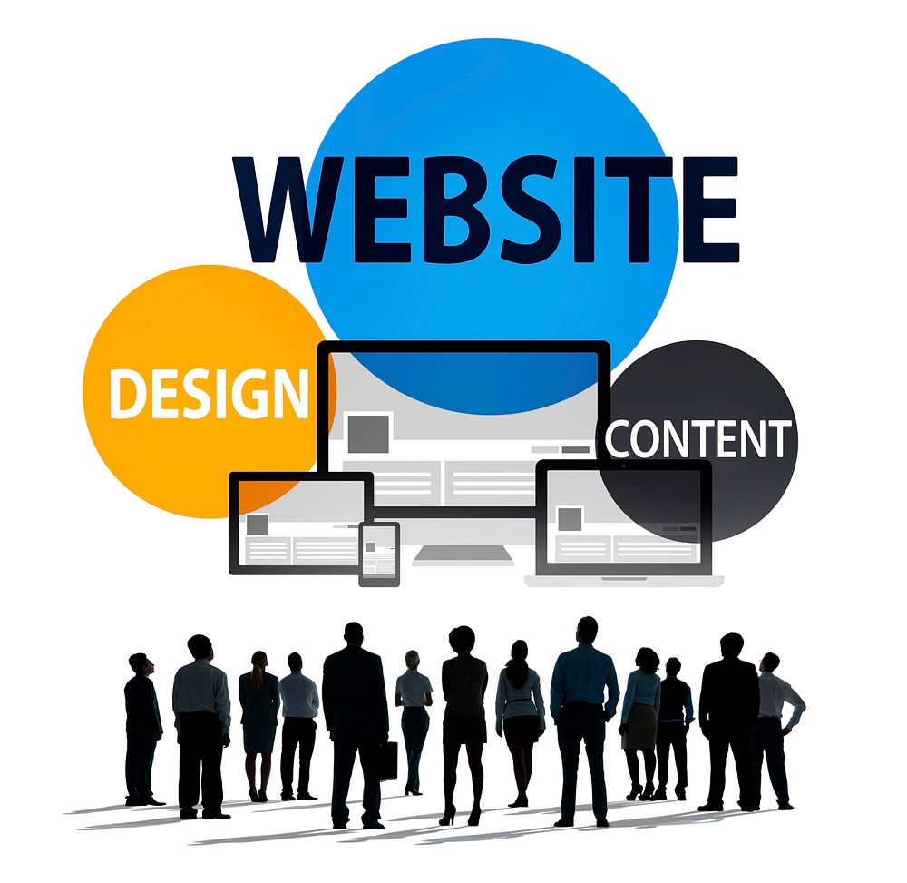Website Design Content Internet Online Connection Concept