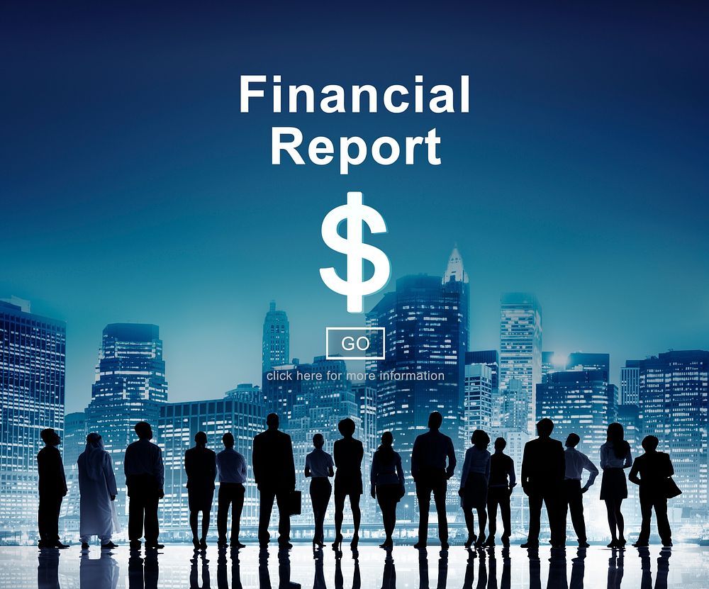 Financial Report Dollar Sign Go Concept