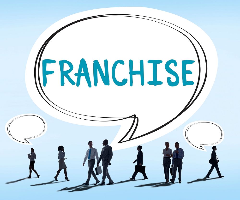 Franchise Branding Branch Commercial Marketing Concept