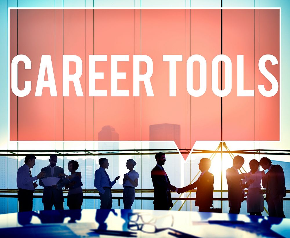 Career Tools Guidance Employment Hiring Concept