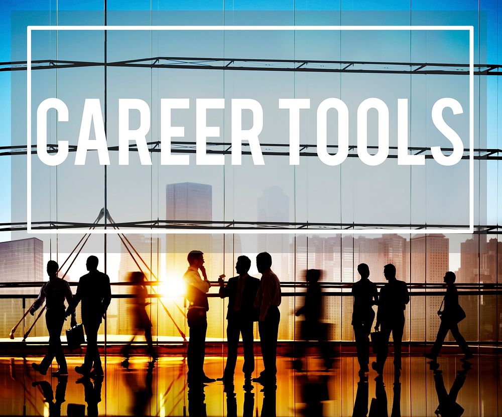 Career Tools Guidance Employment Hiring Concept