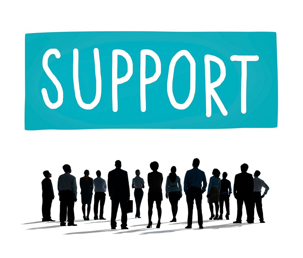 Support Assistance Aid Community Motivation Team Concept