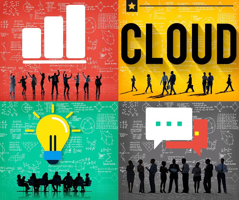 Cloud Computing Data Storage Sharing Concept
