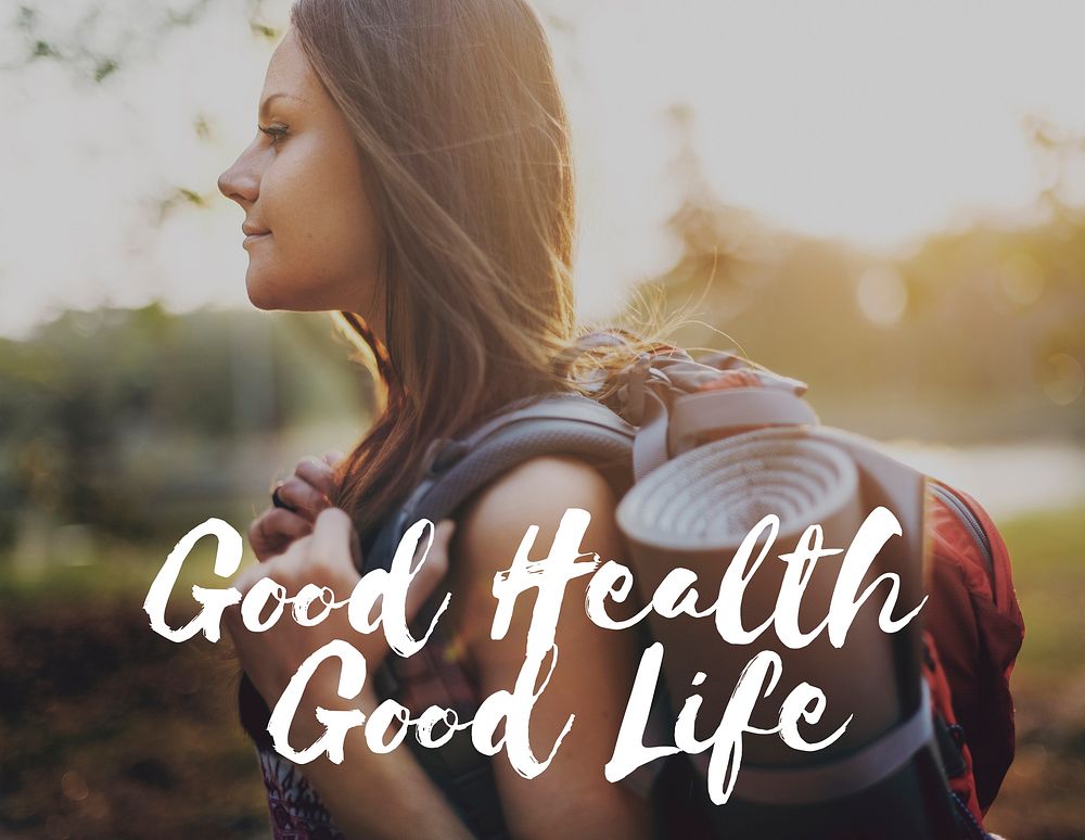 Good Health Good Life Healthy Living Vitality Concept