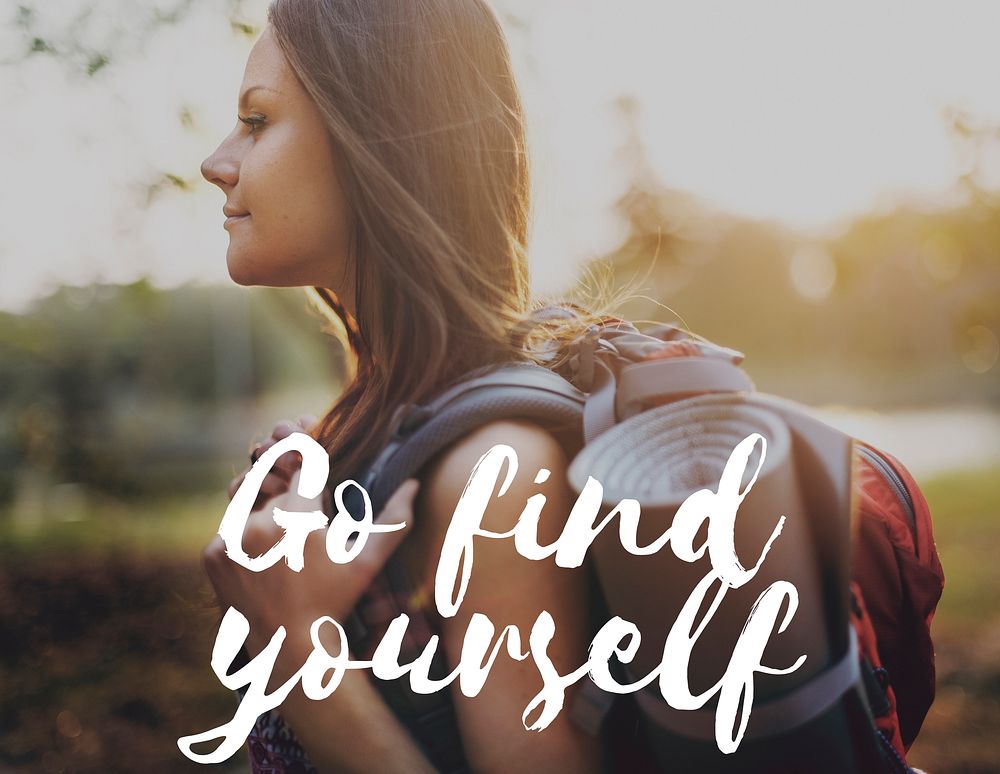 Go Find Yourself Aspirations Goal Success Concept