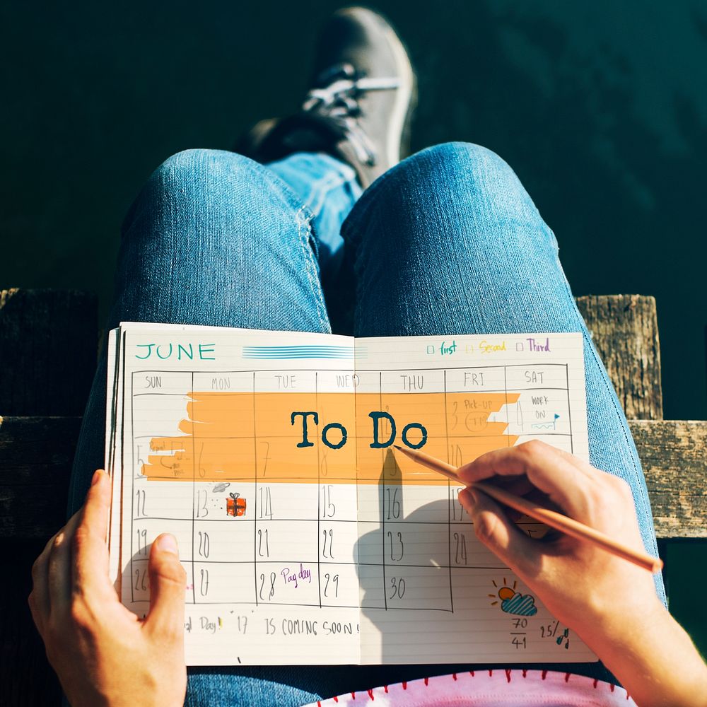 To Do Agenda Planner Reminder Calendar Concept