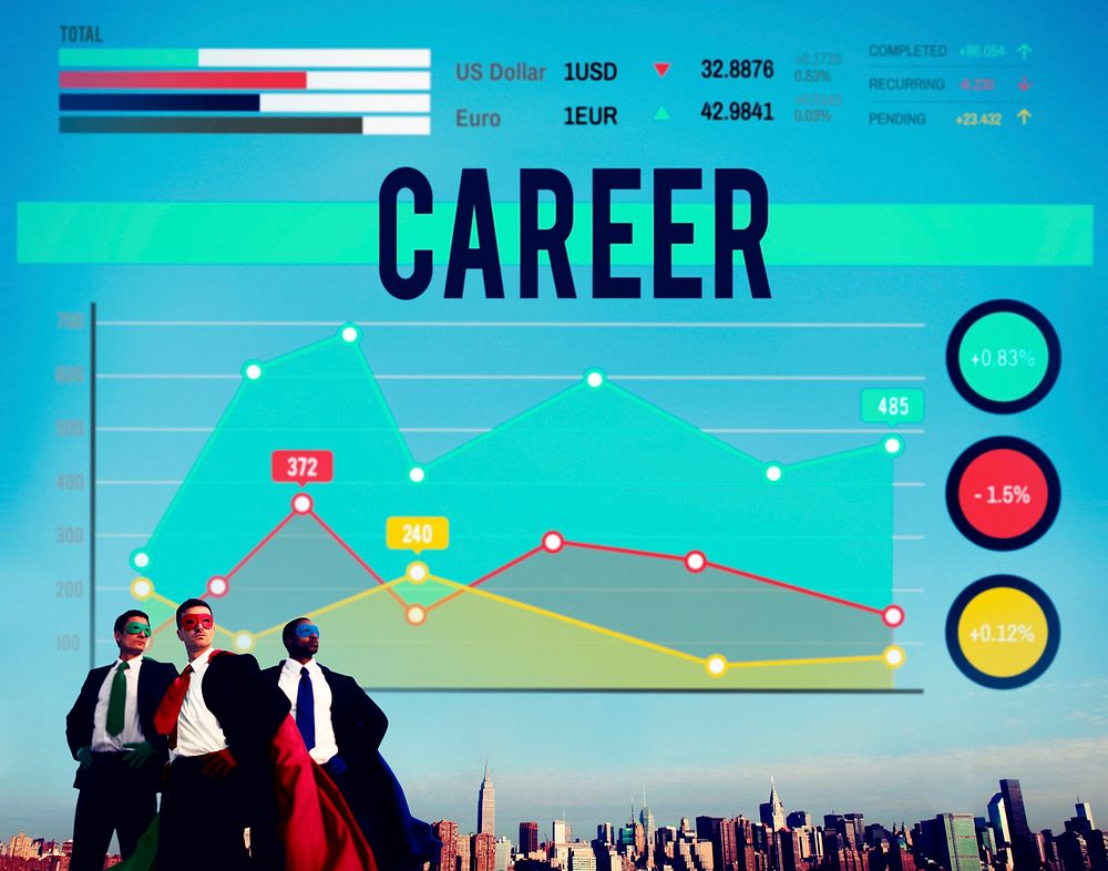 Career Job Occupation Business Goals Concept