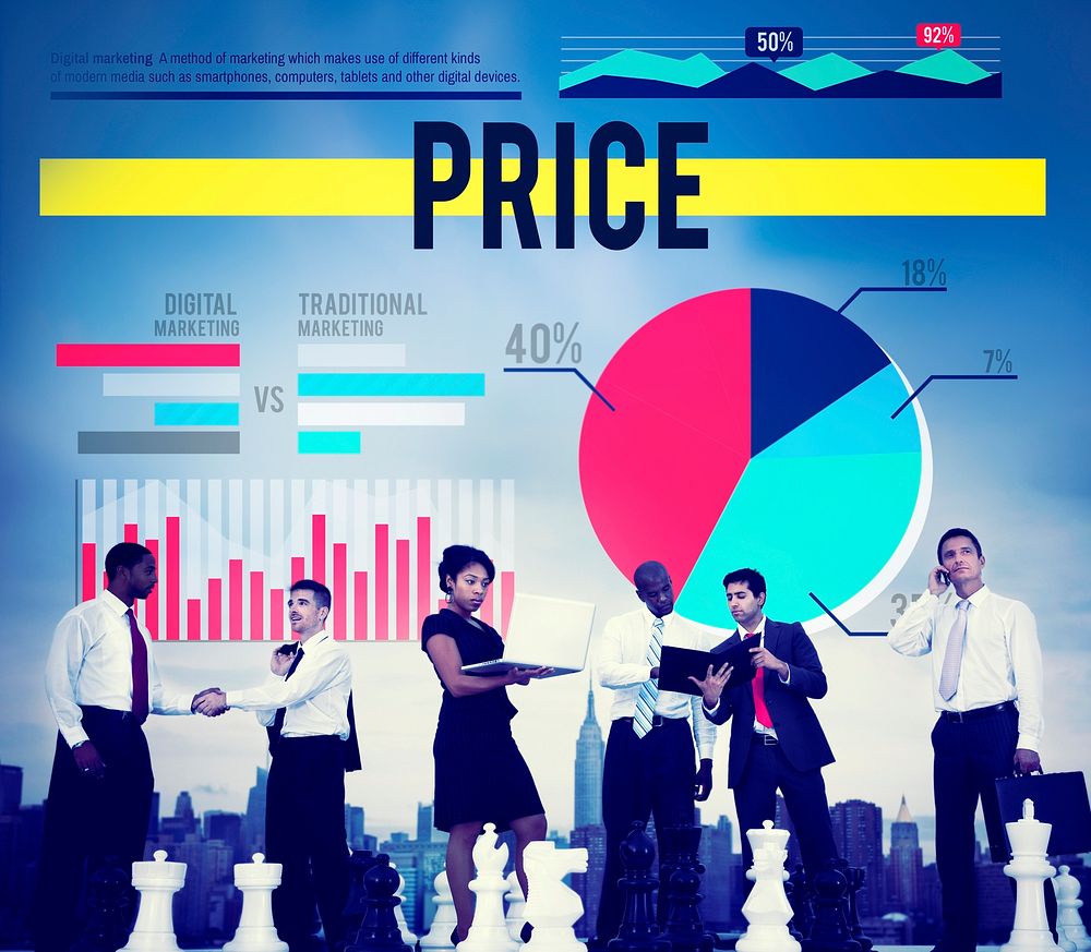 Price Money Finance Business Concept