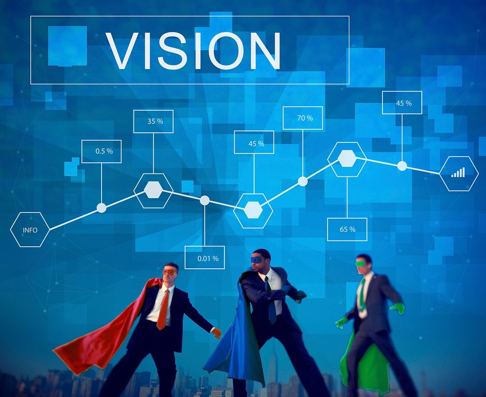 Business Vision Project Strategy Analytics Concept