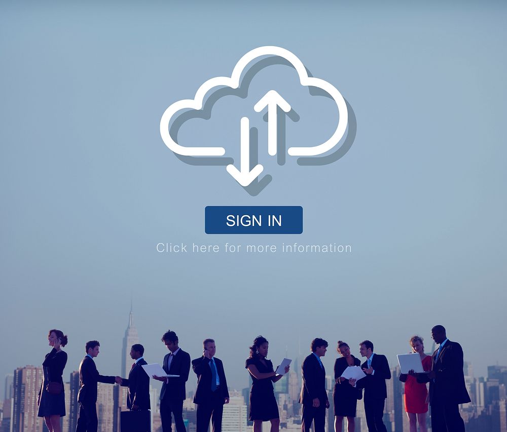 Cloud Storage Communication Online Technology Concept