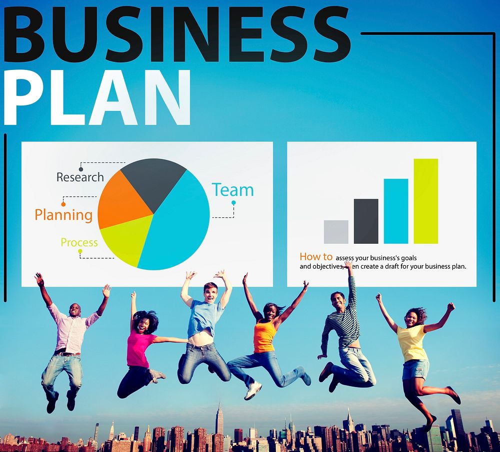 Business Plan Strategy Planning Information Statistics Concept