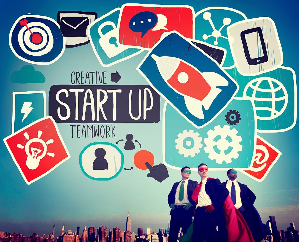 Start Up Launch Growth Success Idea Business Concept