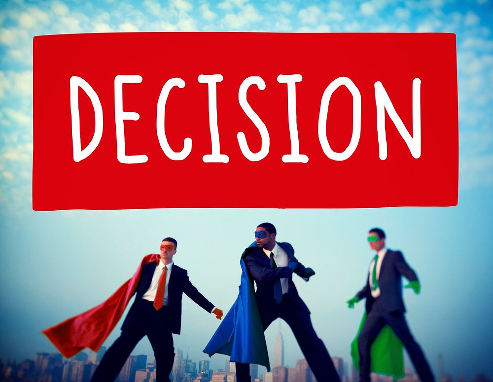 Decision Choose Chance Selection Option Concept