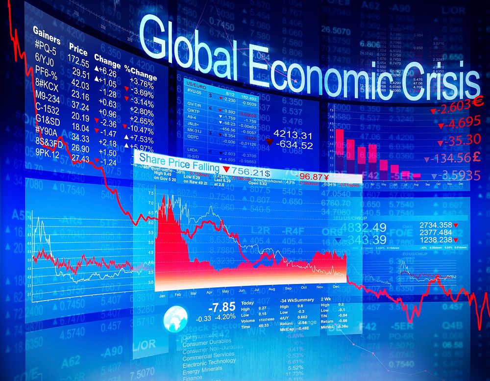 Global Economic Crisis Economic Stock Market Banking Concept