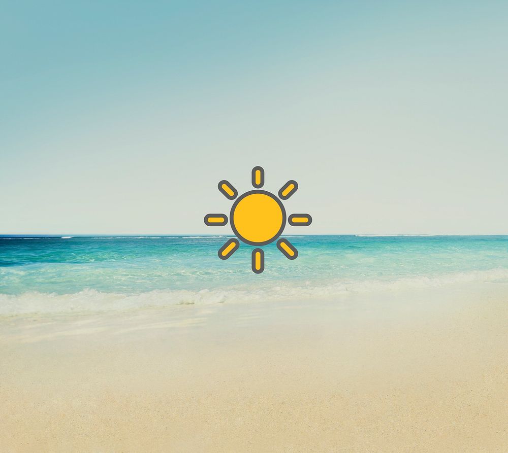 Summer Sea Seascape Hot Sunny Concept