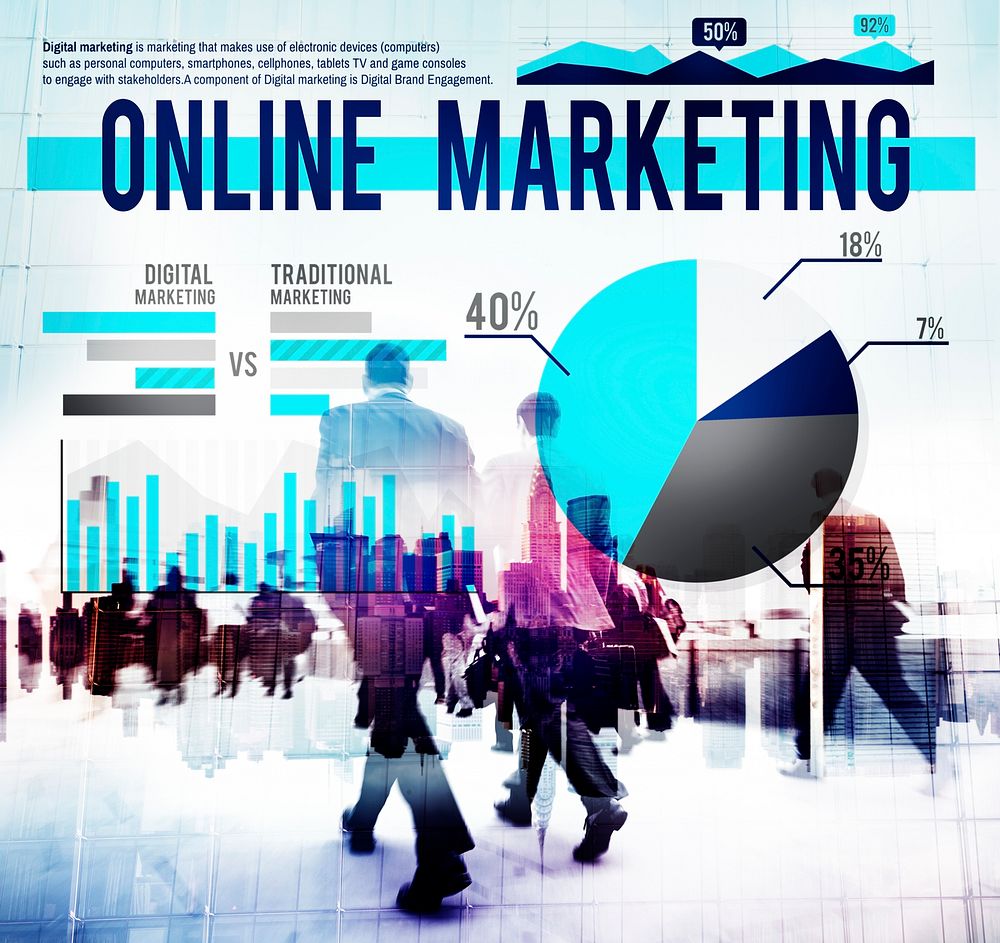 Online Marketing Branding Brand Strategy E-commerce Concept