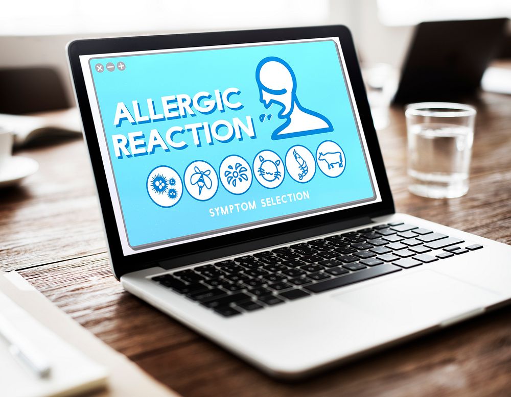 Allergic Reaction Allergy Disorder Sickness Healthcare Concept