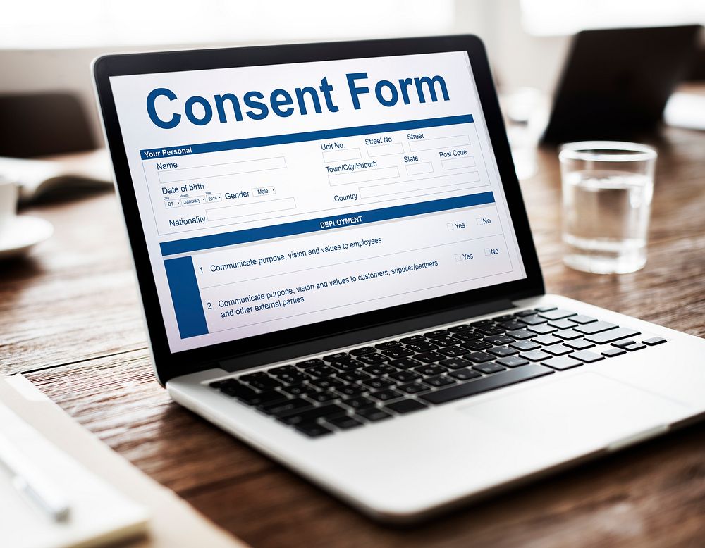 Consent Form Healthcare Medical Hospital Concept