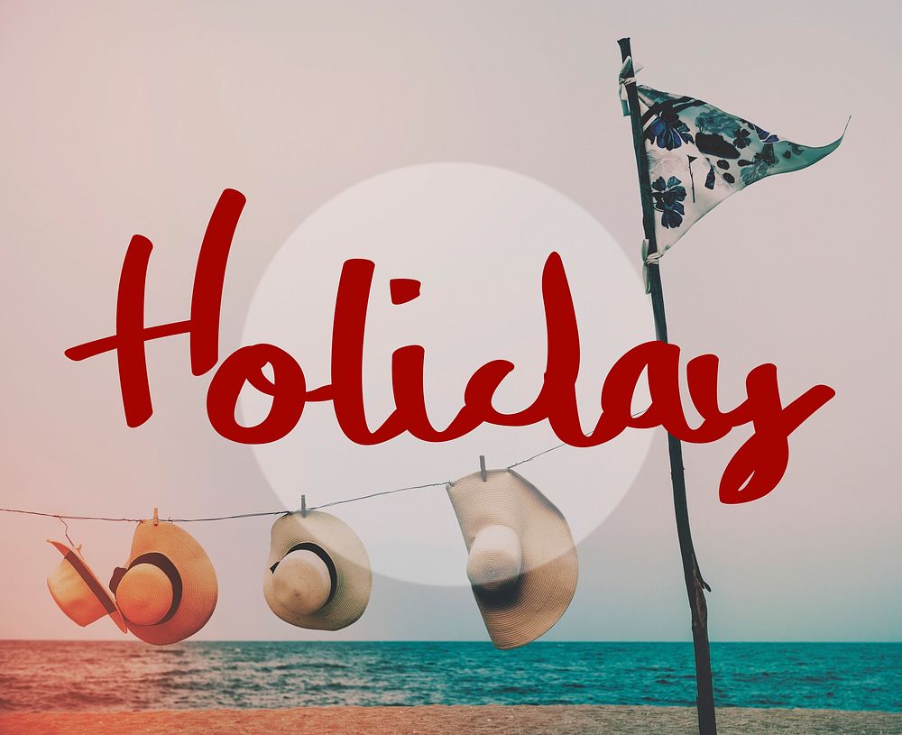 Holiday Vacation Adventure Travel Word Concept