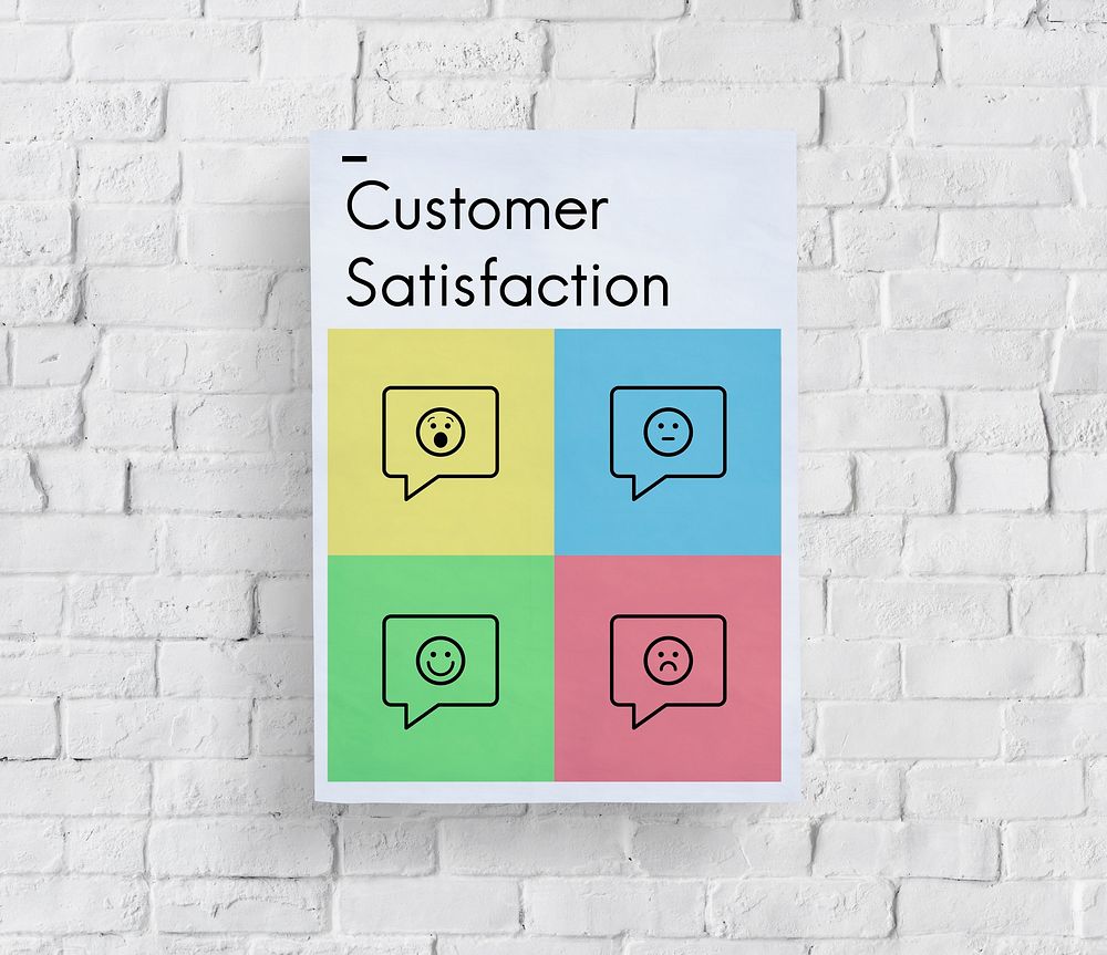 Customer Service Satisfaction Feedback Icon