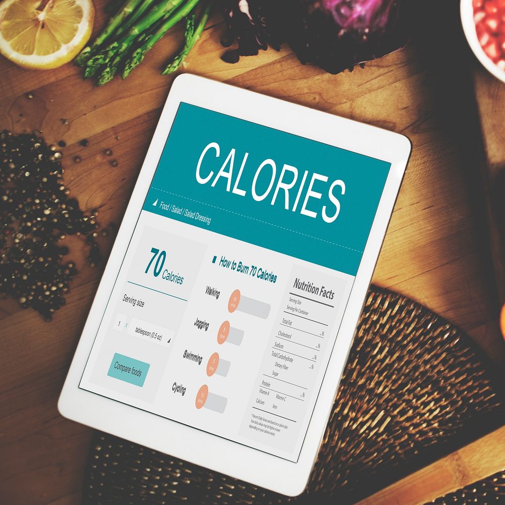 Calories Nutrition Food Exercise Concept