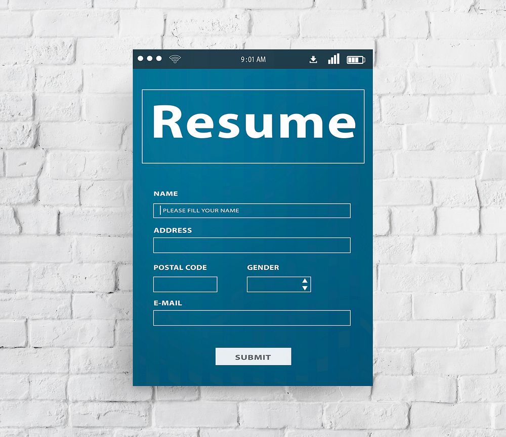Resume CV Recruitment Employment Concept