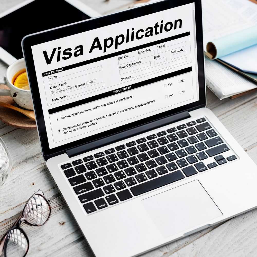 visa, immigration application, accessories, admission