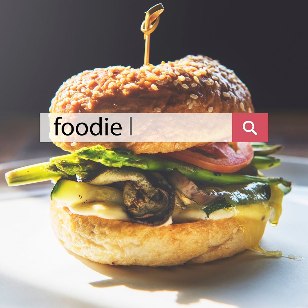 Food Words Hamburger Appetite Meal