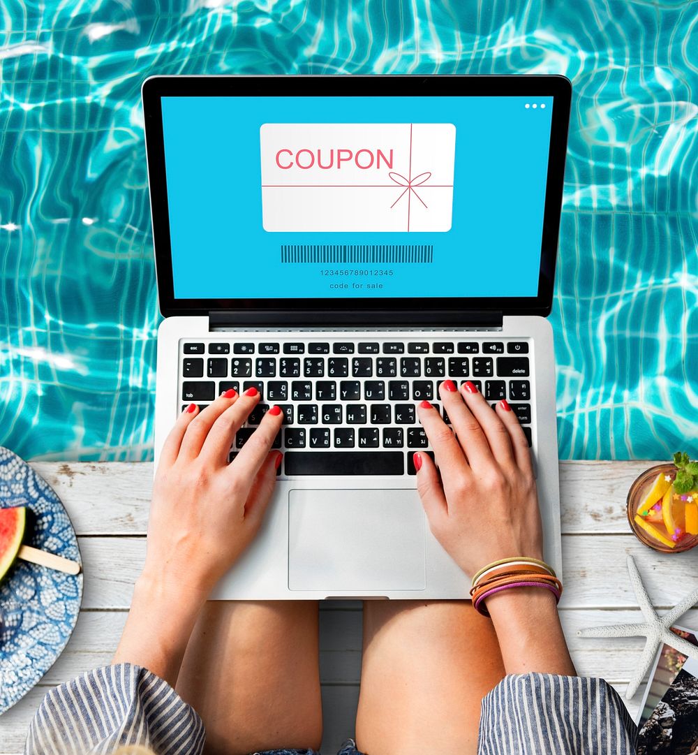 Coupon Gift Certificate Shopping Concept