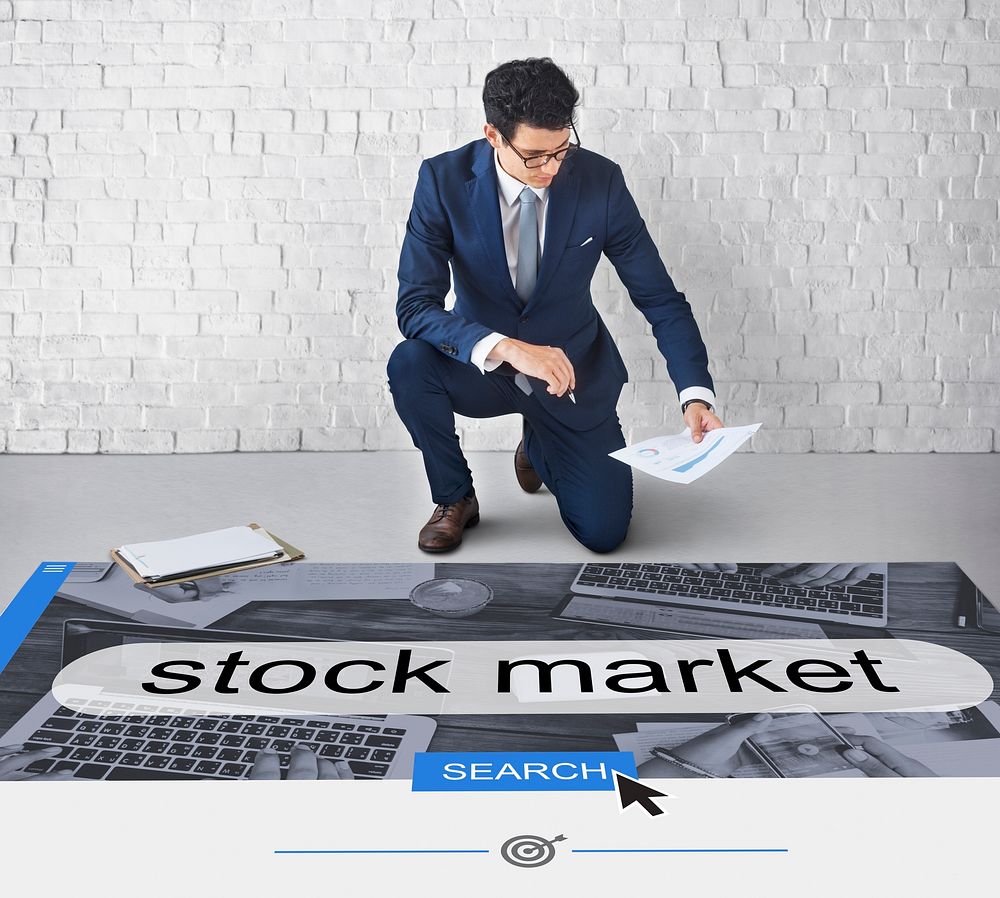 Stock Market Finance Business Concept