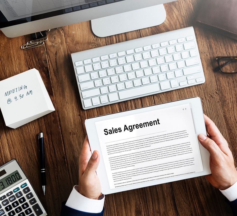 Sales Agreement Insurance Purchase Concept