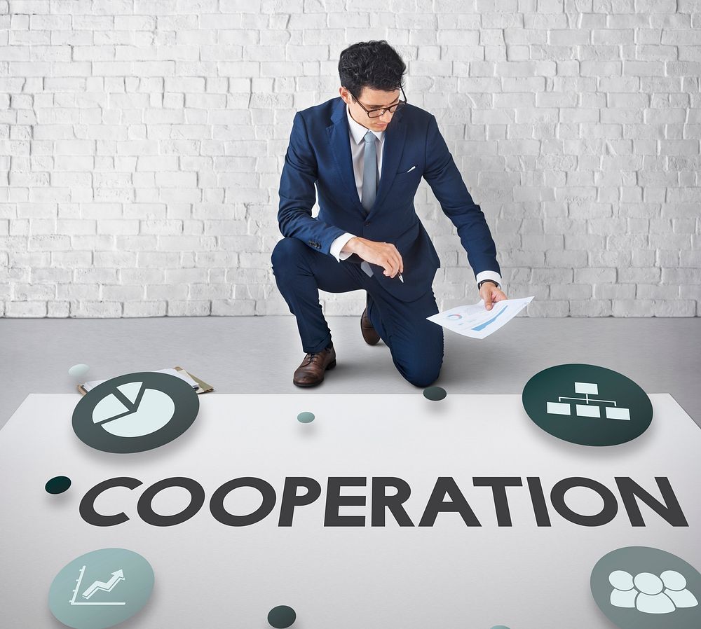 Strategy Planning Cooperation Collaboration Concept