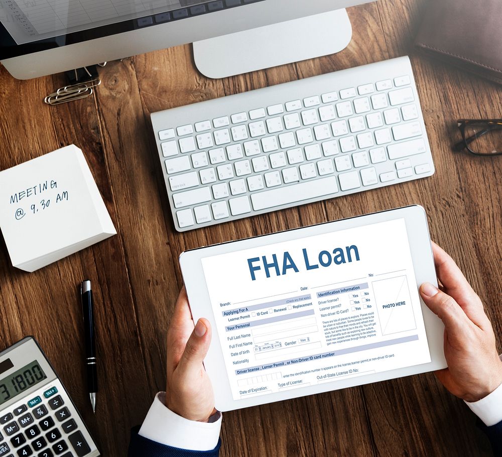 FHA Loan Federal Housing Administration Lending Concept