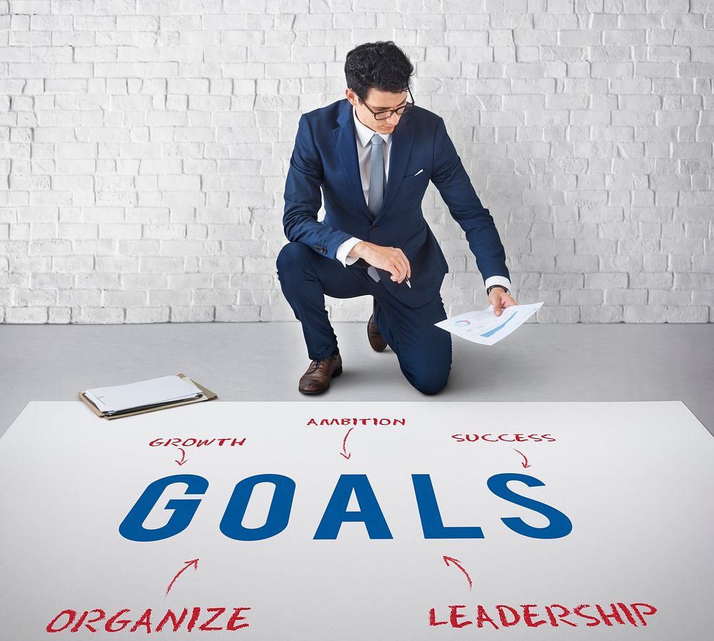 Goals Business Company Strategy Marketing Concept