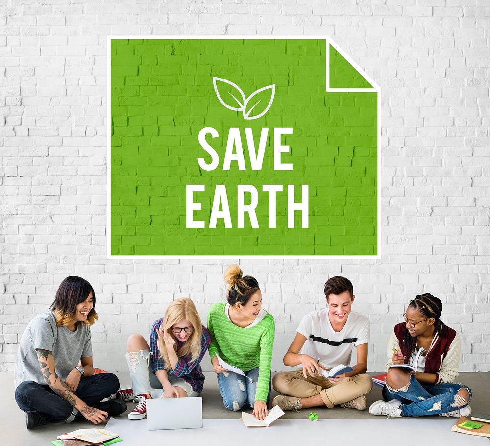 Save the Planet Sustainable Energy Saving Ecology Environment