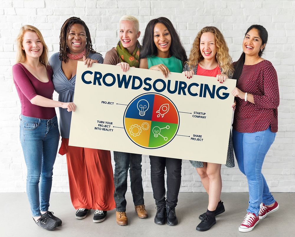 crowdsourcing, african descent, banner, board