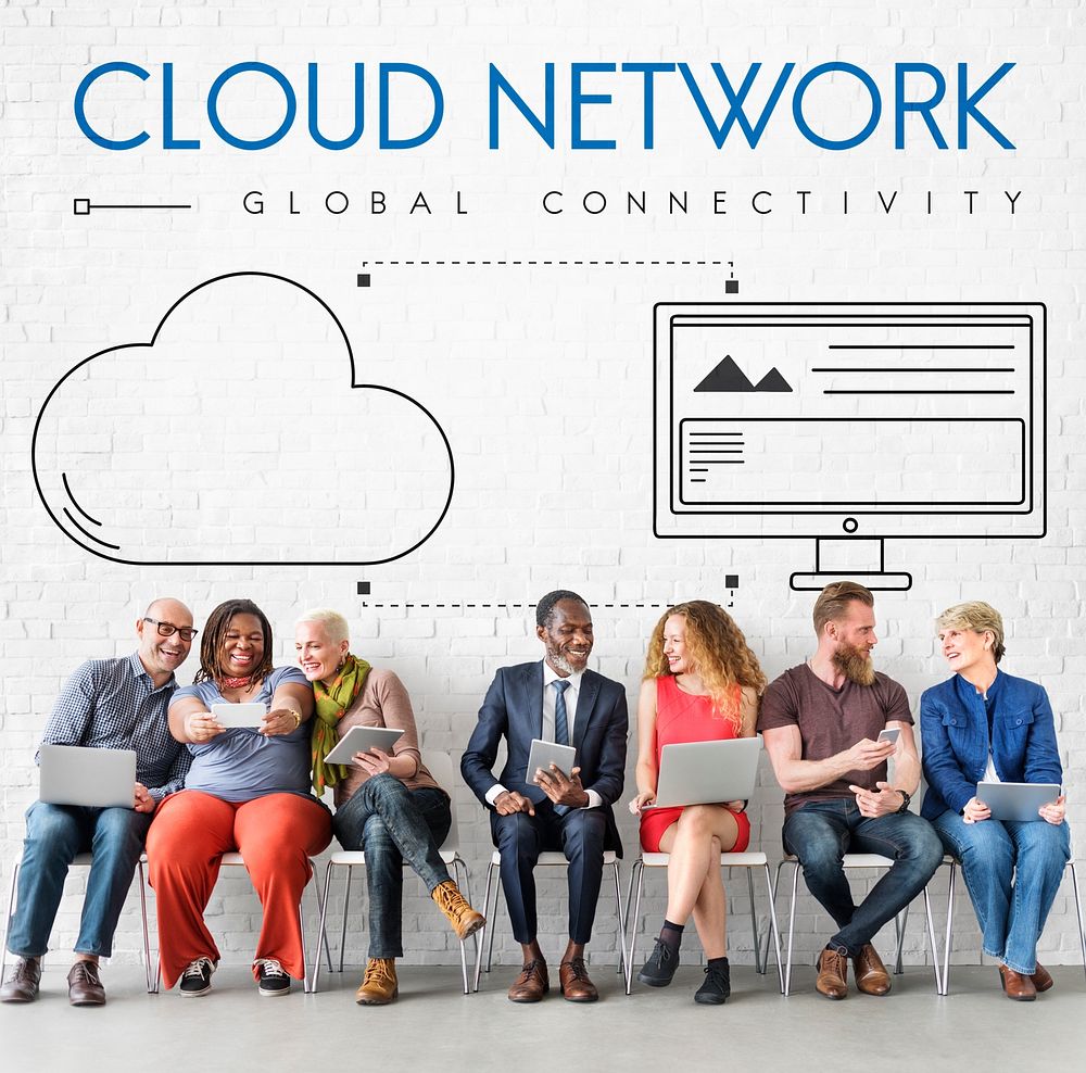 Cloud Network Connection Communication Graphic Concept