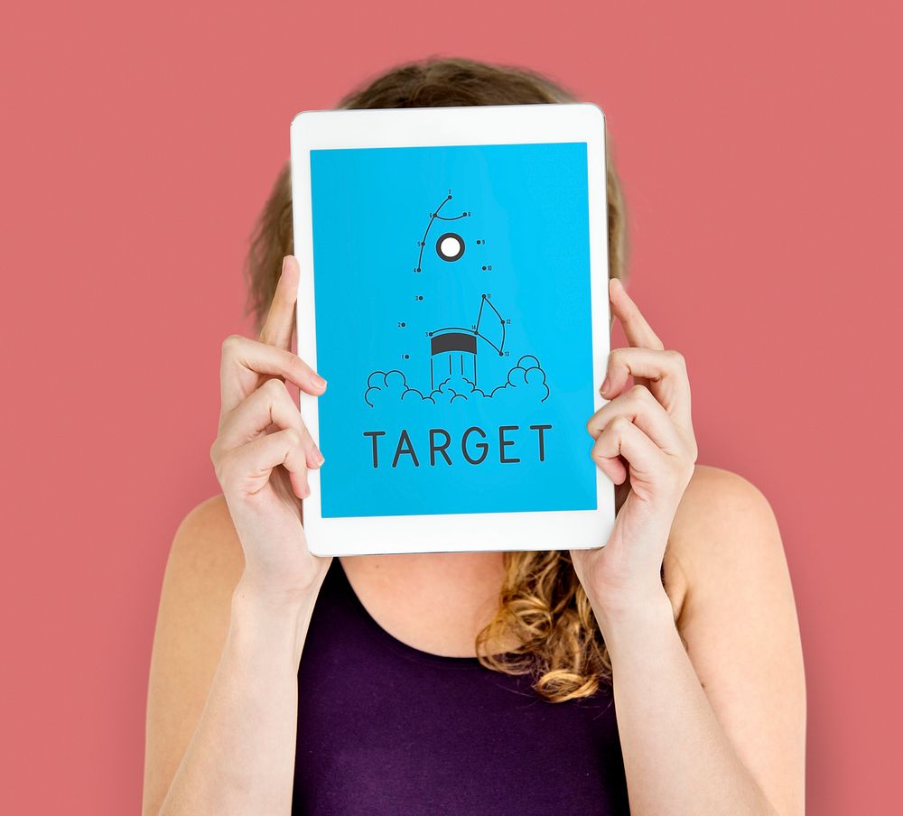 Performance Way to Success Target Icon