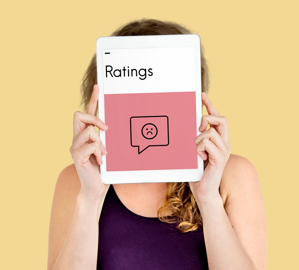 Rating Customer Service Satisfaction Sad