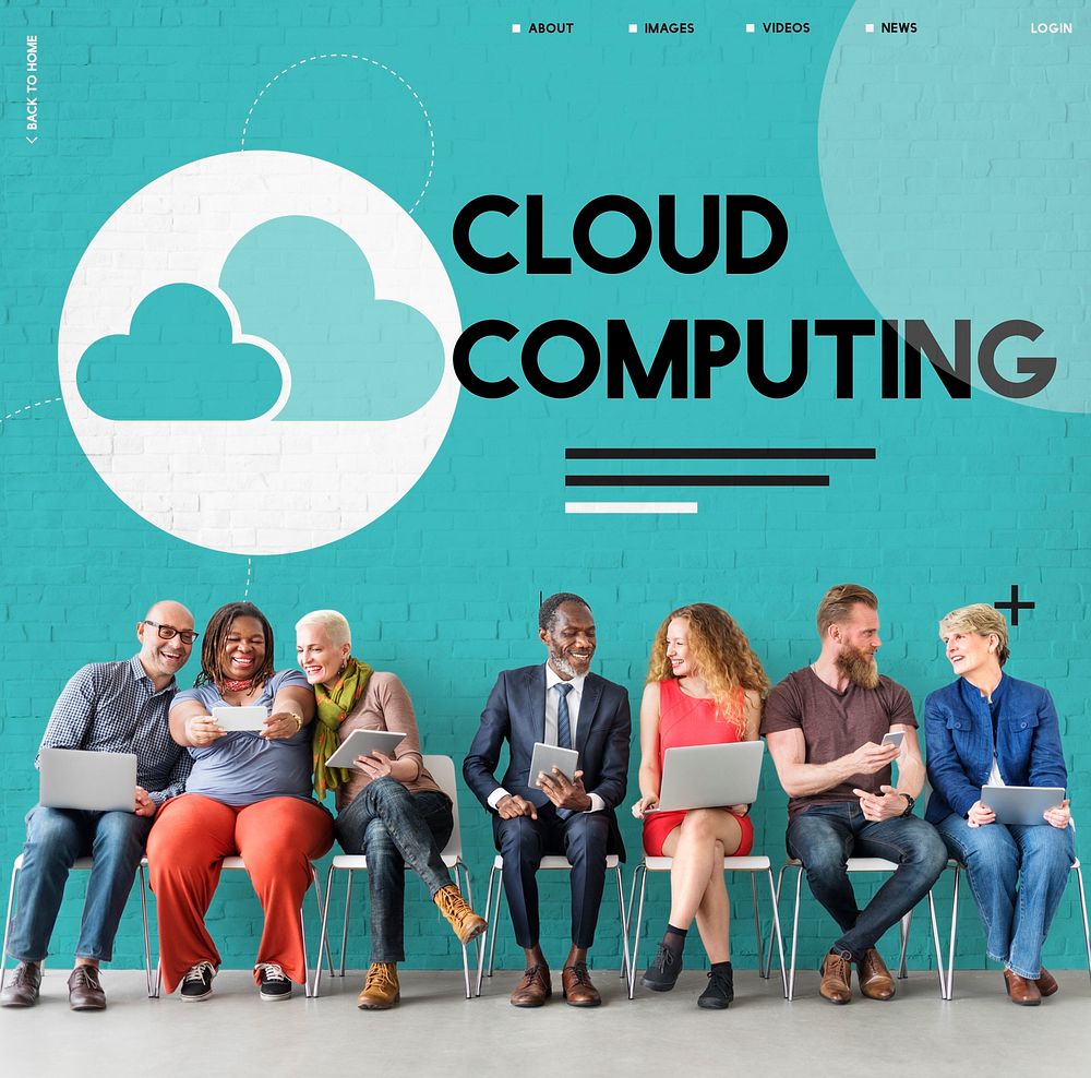 Cloud Computing Data Icon Sign