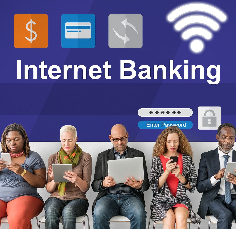 Internet Banking Transaction Financial Icon