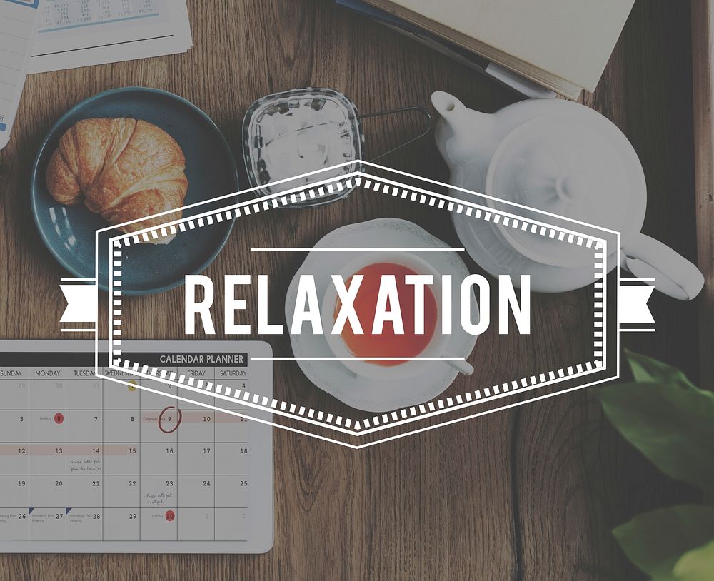 Relaxation Peace Clam Chill out Word