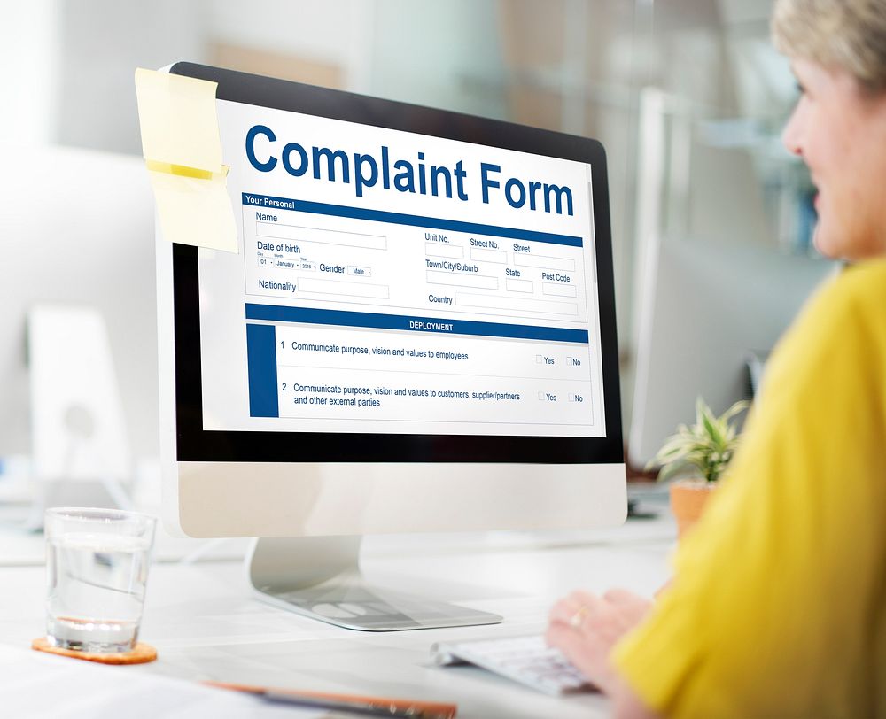 customer complaint, accountant, administration, agreement