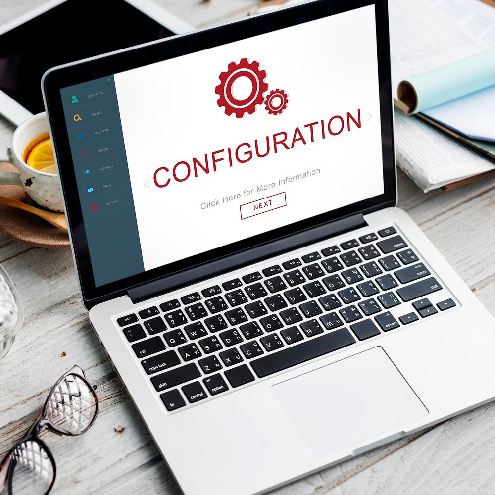 Configuration Update Program Repair Setting Installation Concept