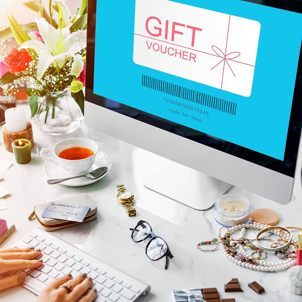 Gift Voucher Promo Code Concept